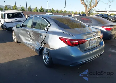 2018 Infiniti Q50 2.0T Luxe из США, поврежденный, VIN JN1CV7AP3JM240630